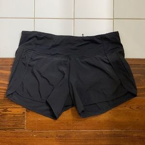 Size 6 Lululemon Speed Up Shorts